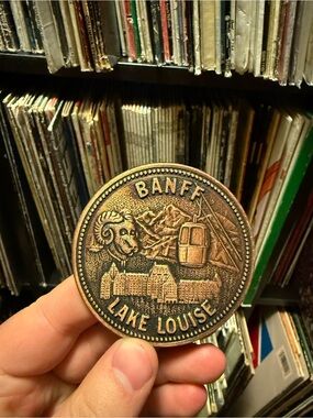 Vintage Banff Lake Louise Belt Buckle